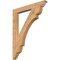 Ekena Millwork Olympic Traditional Smooth Bracket, Western Red Cedar, 3 1/2"W x 32"D x 40"H BKT04X32X40OLY01SWR - alternate 1